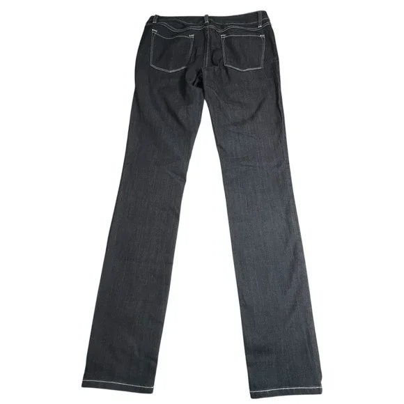 Prana Womens 8 Gray Low Rise Slim Straight Kara Jean #W4KARA115 - Picture 3 of 9